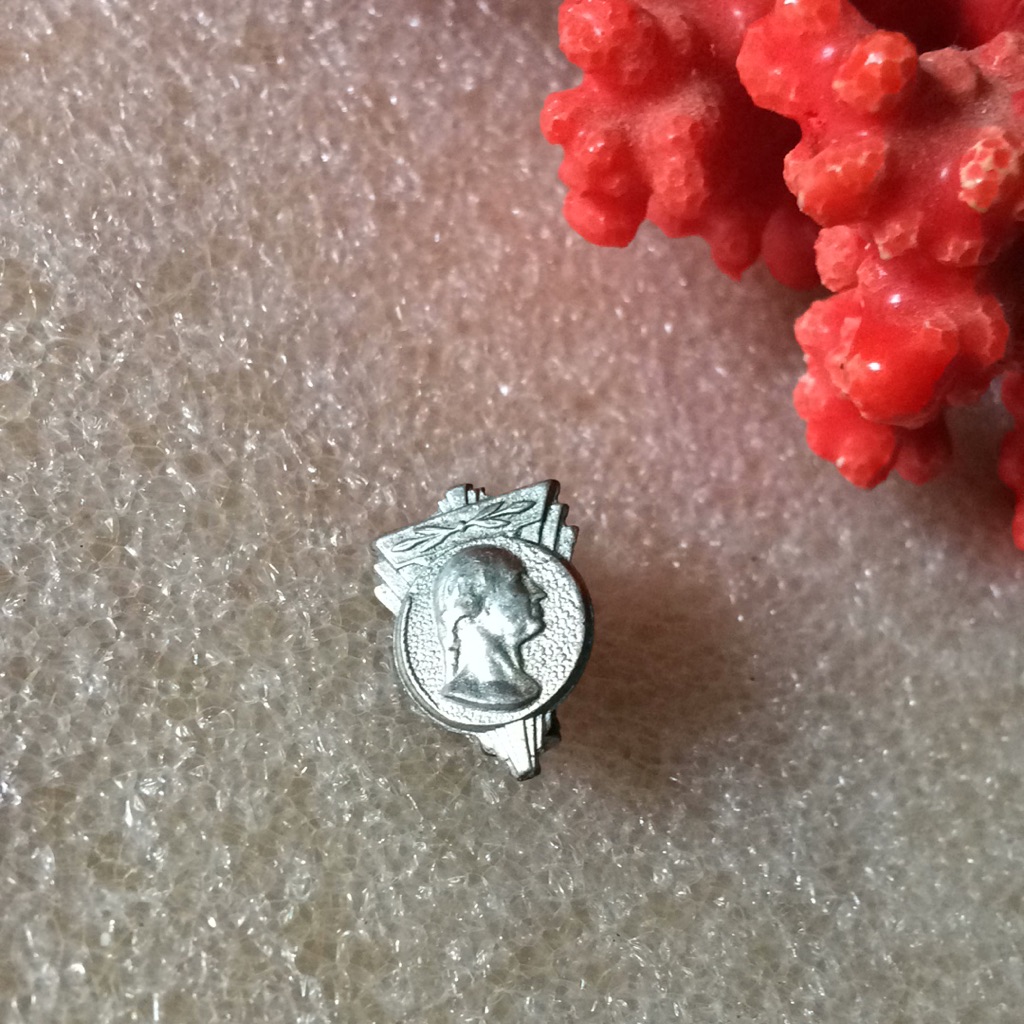 Vintage President Brooch